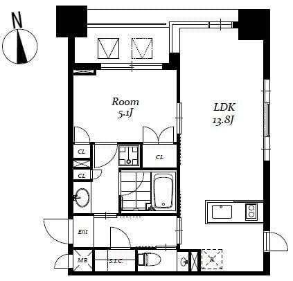 レジディア日本橋馬喰町Ⅲ 1002