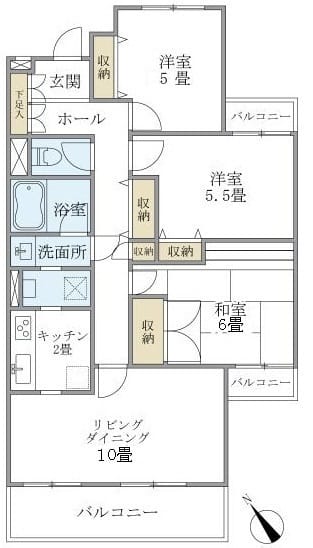 ベル富士見丘 304