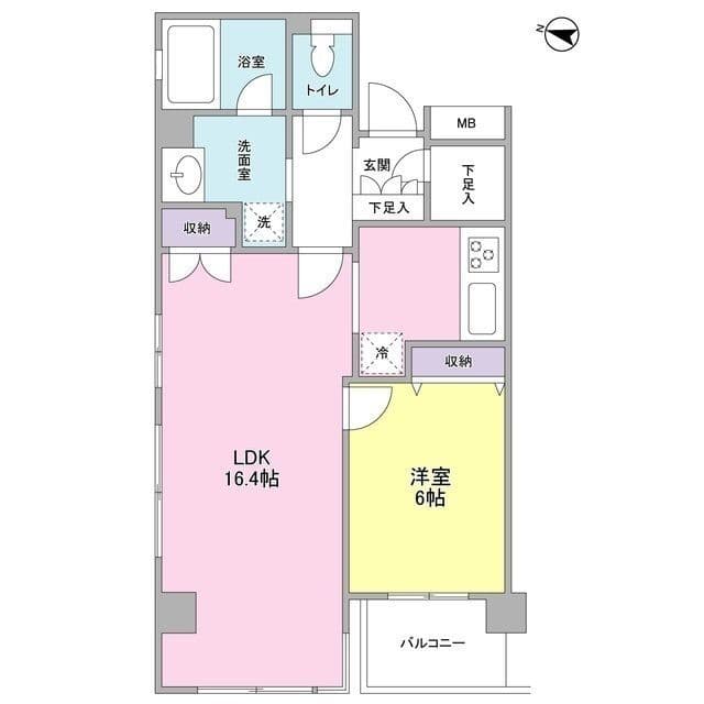 KDXレジデンス成城 208 間取り図