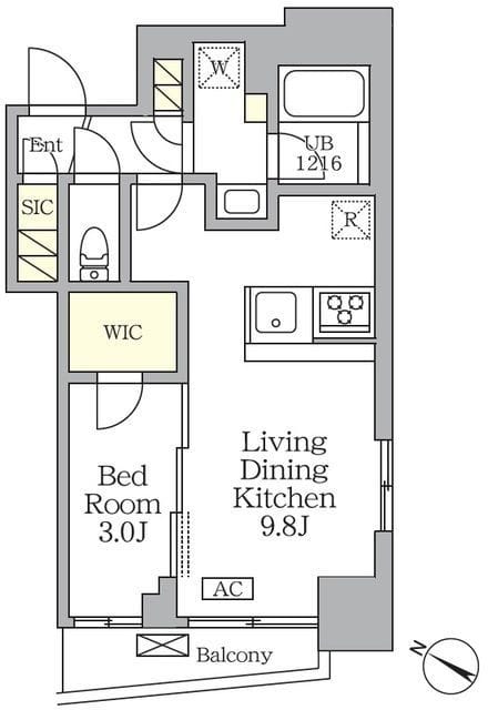 アジールコート三宿テラス 205