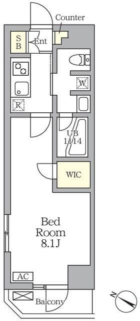 アジールコート三宿テラス 301