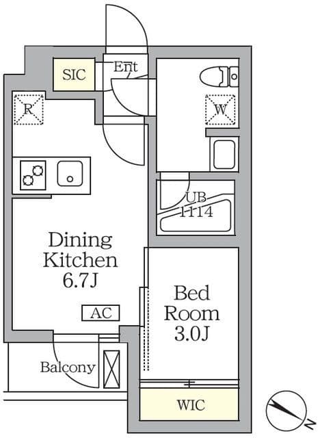 アジールコート三宿テラス 313