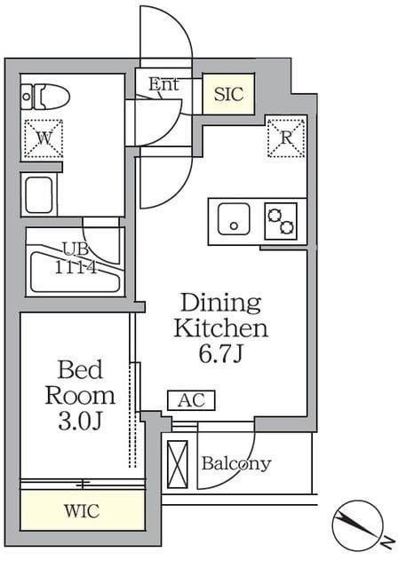 アジールコート三宿テラス 314