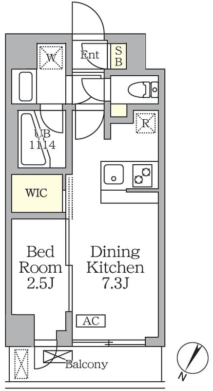 アジールコート三宿テラス 407