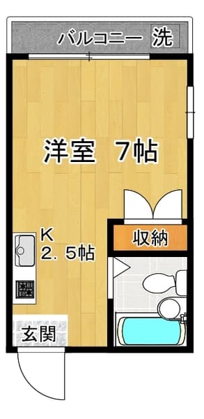 02-ケイハイツA 105