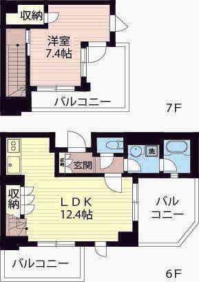エスティメゾン北新宿 605