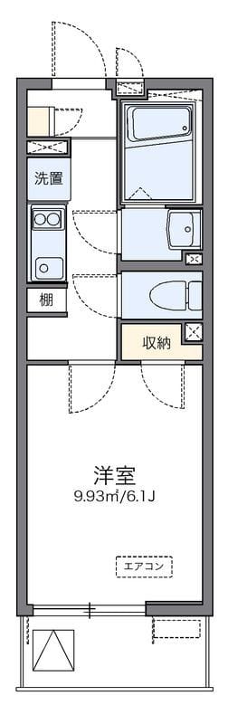 レオネクスト代官山 202 間取り図
