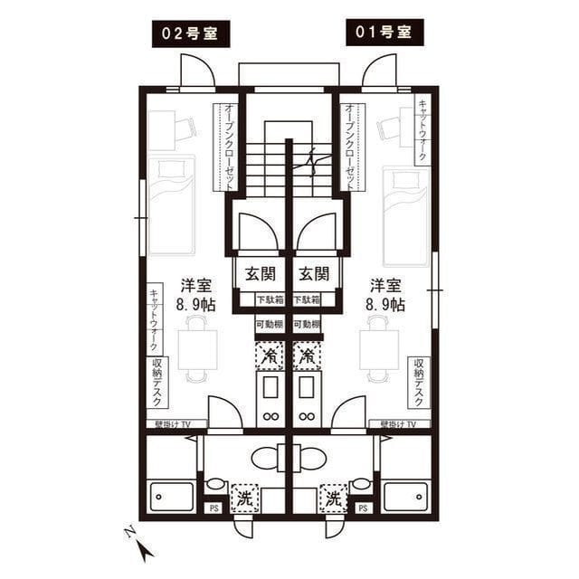 スタシア横浜鶴見 302