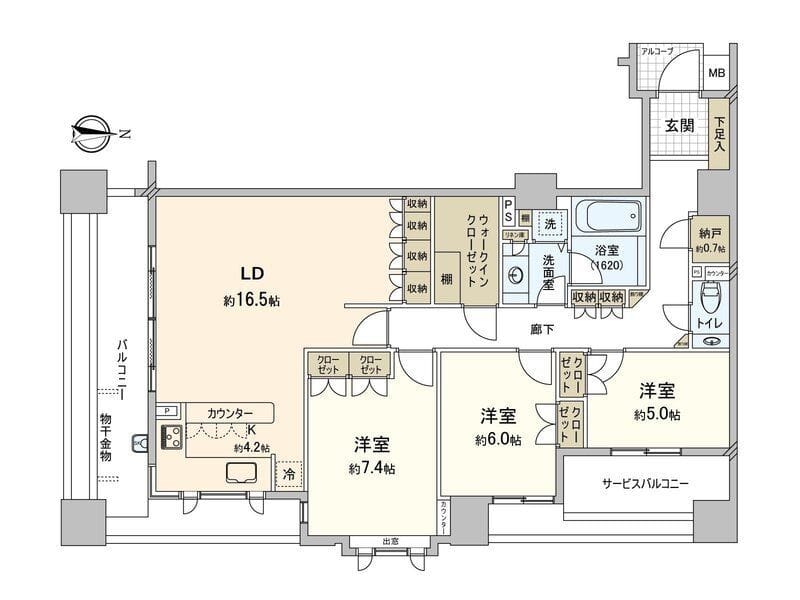 マナーズフォート・ノーブルテラスの写真