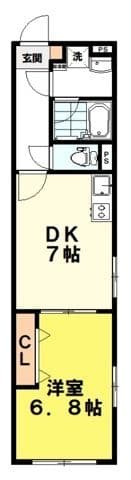 ロイヤルヒルズ成増 304 間取り図