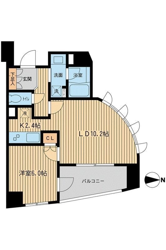 KDX川口幸町レジデンス 0705 間取り図