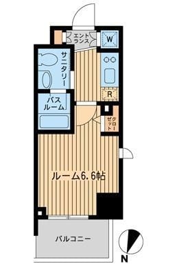 ダフィット門前仲町 0606 間取り図