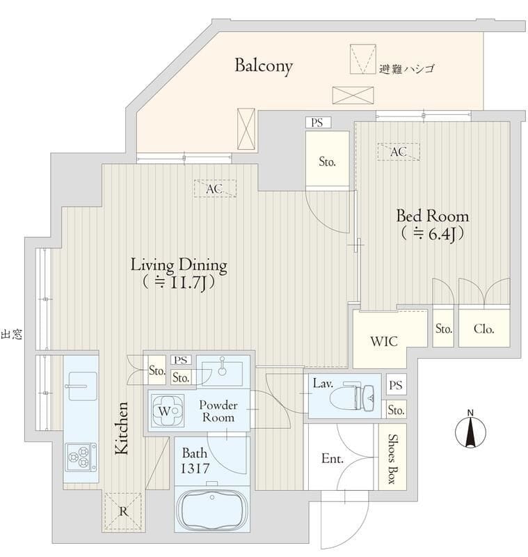 Keyaki Terrace 恵比寿南 702