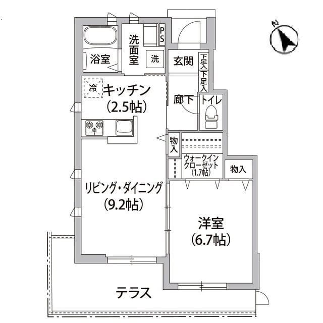 ルフレ用賀B棟の写真
