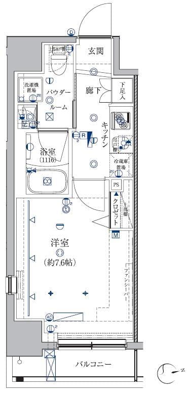 クレイシア芝浦ウォーターフロント 601