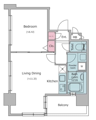 レジディア広尾南 303