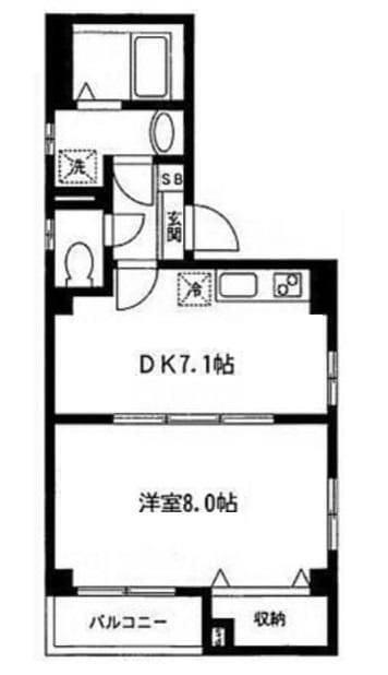 エクセルカーナ 301 間取り図
