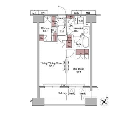 パークアクシス白金台 805