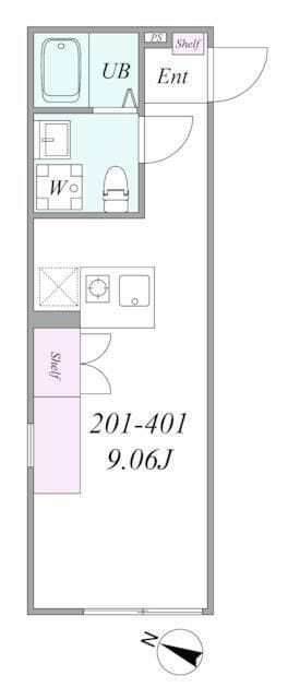 trias358 201 間取り図
