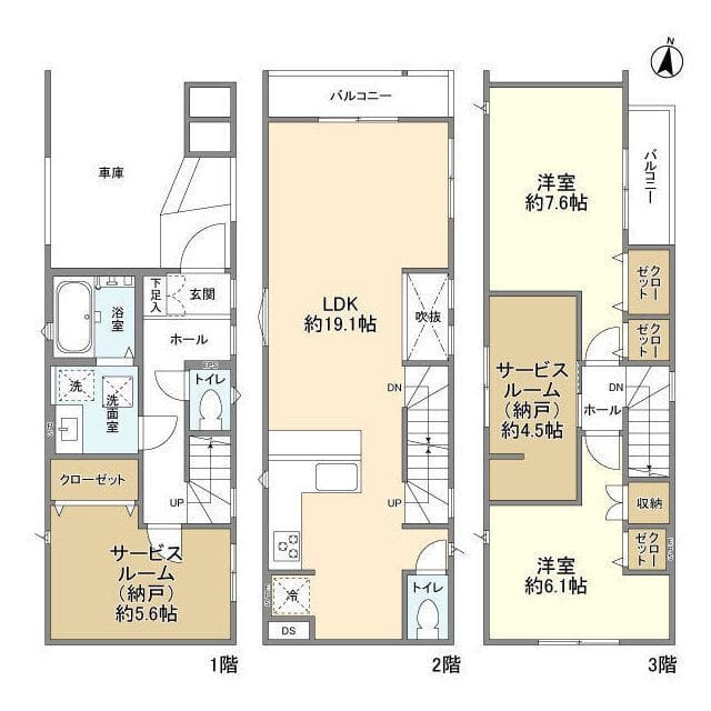 Kolet行徳西#03 24万円/入力なし/なし 間取り図
