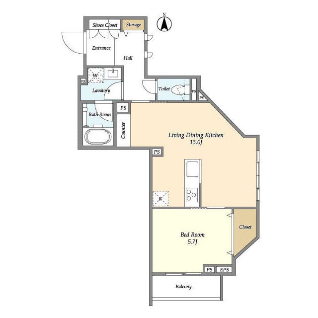 リブラ北千住 305