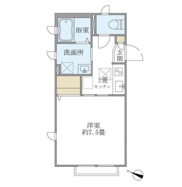 オークヴィラA棟 103