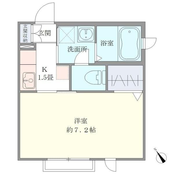 オークヴィラA棟 201