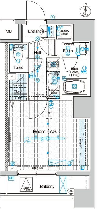 ブライズ神楽坂 402