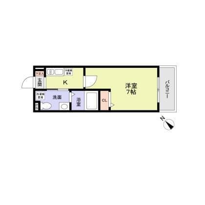 Jブラン三ノ輪 102 間取り図