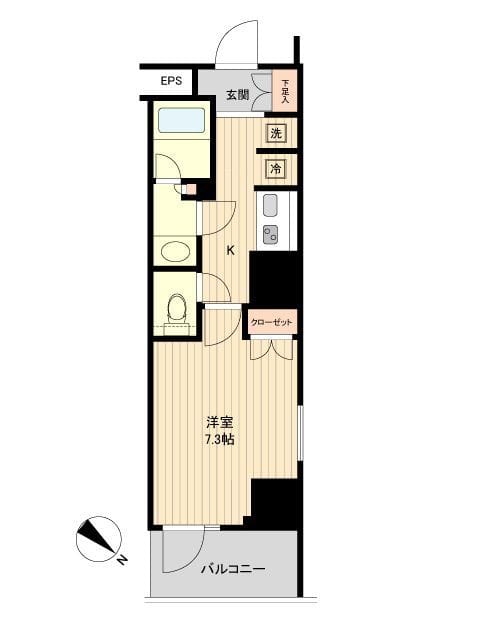 HF両国レジデンス 0905 間取り図