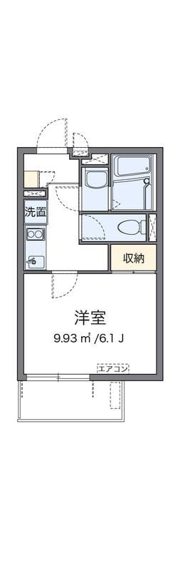 クレイノノーヴェ テラス 102 間取り図