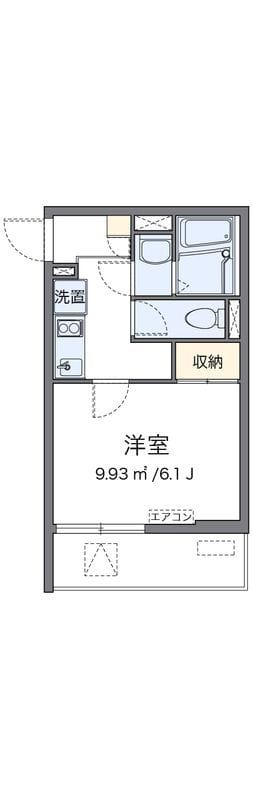 クレイノノーヴェ テラス 103 間取り図