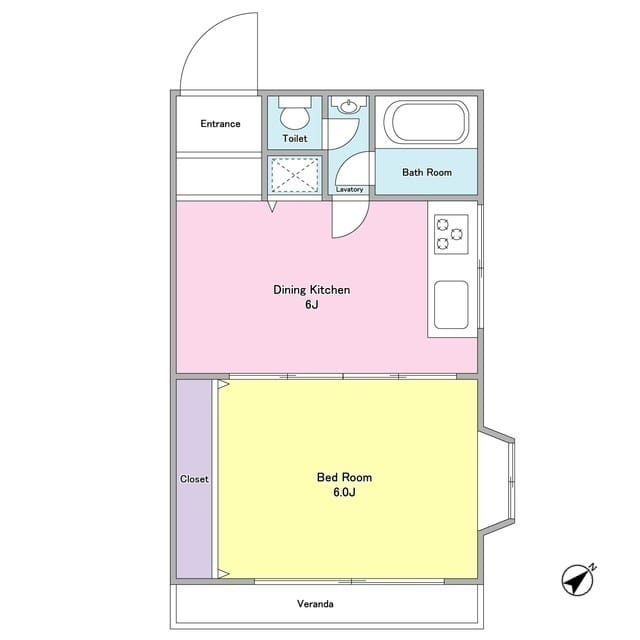 ヴィラ・ハーモニー目黒川 801