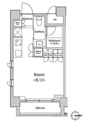 カスタリア菊川 402