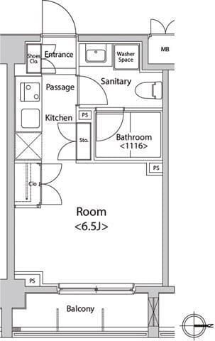 カスタリア菊川 404