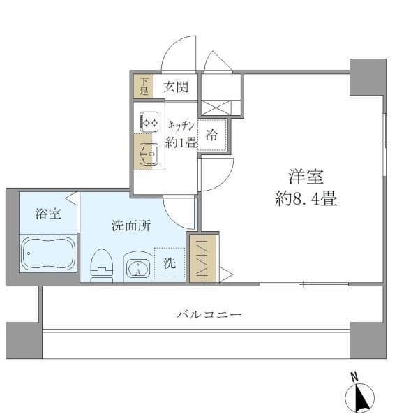 ザ・パールレジデンス芝公園 804