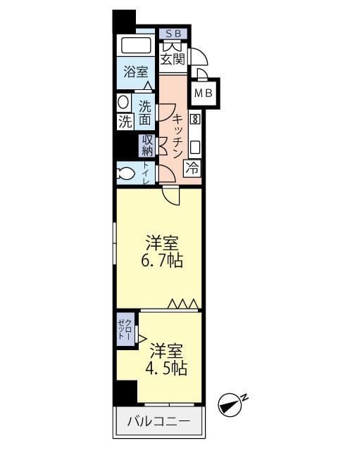 グランヴァン東中野Ⅲ 0401
