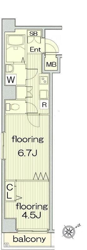 グランヴァン東中野Ⅲ 0601