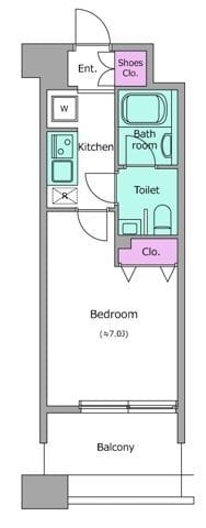 レジディア島津山 1106