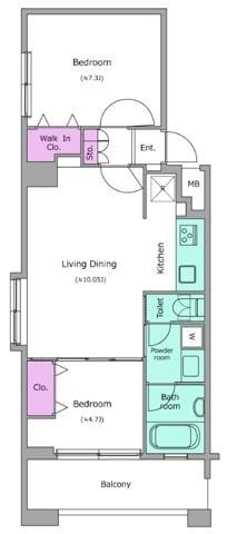 レジディア島津山 1203