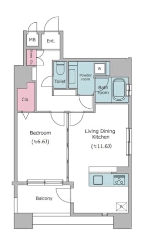 レジディア島津山 1302