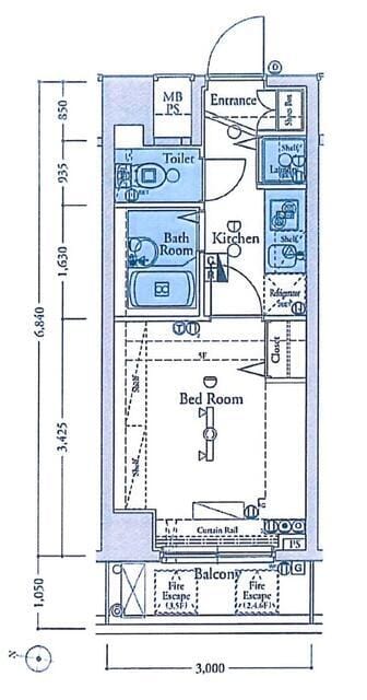 ブライズ中野新橋 404