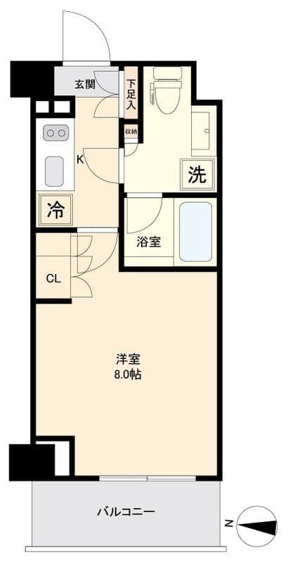 KI-LIGHTKINSHICHO 0203 間取り図