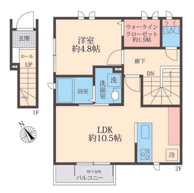 House 千歳船橋 C 間取り図