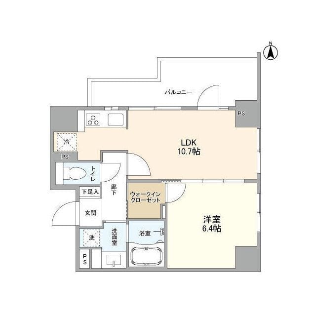 アリュージュ両国 0701 間取り図