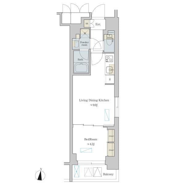 Brillia ist 渋谷本町 705