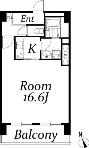 信越ビル 703 間取り図
