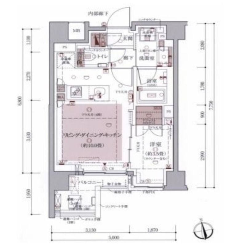 インプレストコア神楽坂 2F