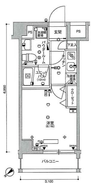 スカイコートパレス西巣鴨 409