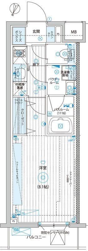 フュージョナル北赤羽DUE 107